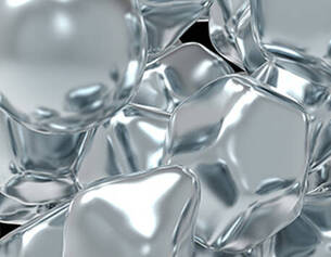 Aerated silica